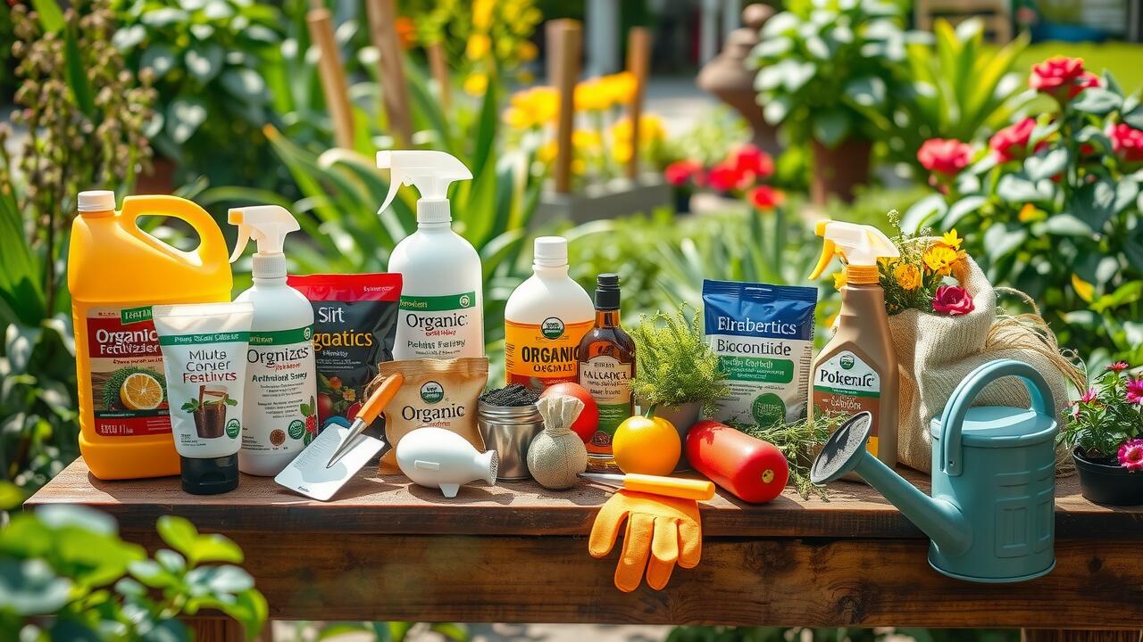 12 Must-Have Organic Gardening Products for Easy Healthy Growth