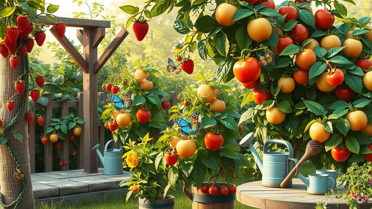 How do I start a fruit garden in my backyard?