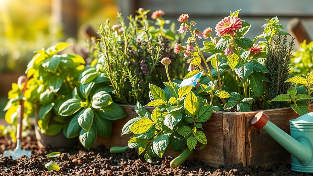 How to Grow an Organic Herb Garden