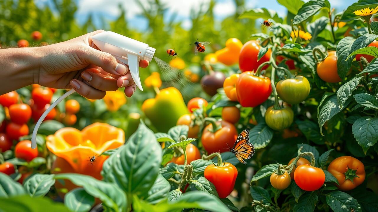 What do organic farmers use for pest control?